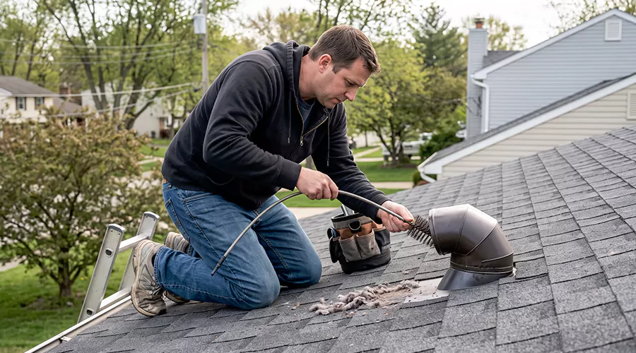 How to Clean a Dryer Roof Vent?