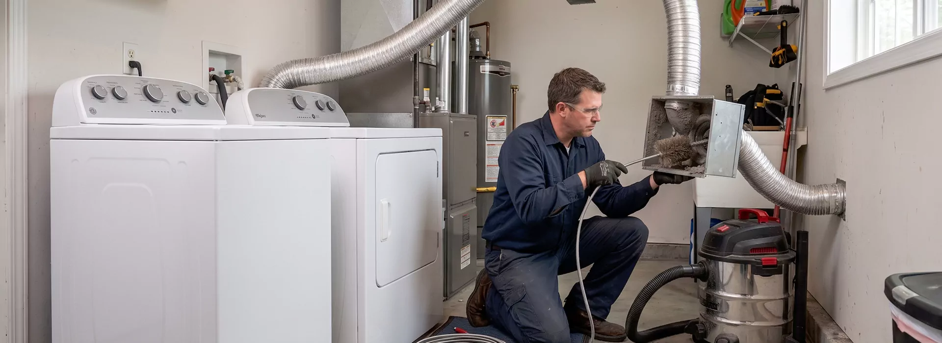 Dryer Vent Booster Fan Cleaning Leander, TX