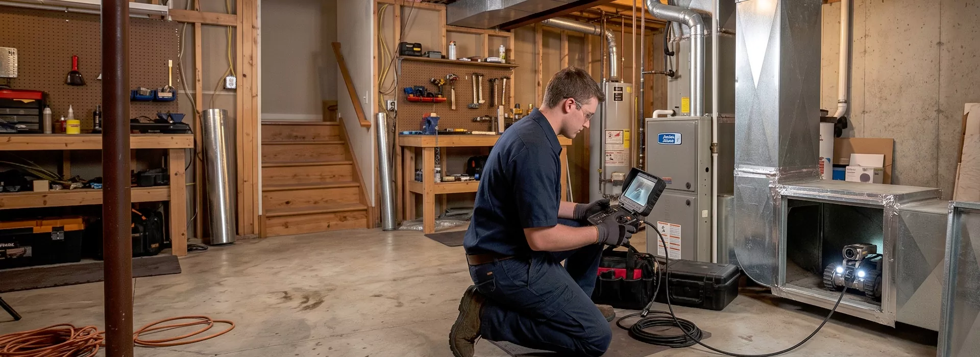 Robotic Duct Inspection Leander, Texas