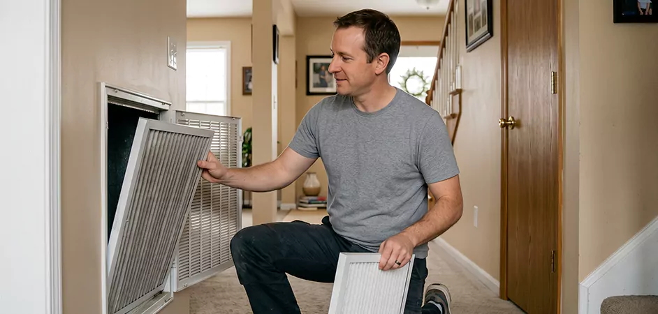 AC Air Filter Replacement in Leander, TX