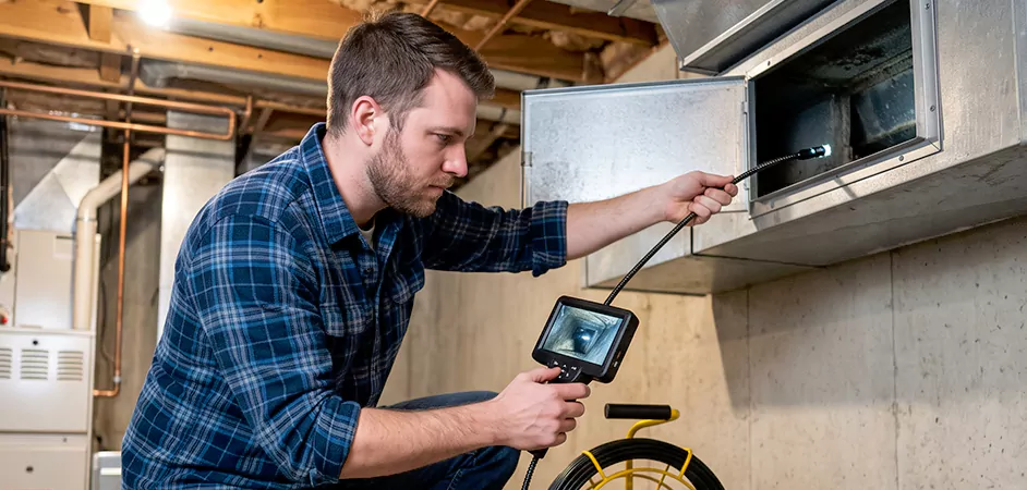 Post-Renovation Duct Inspection in Leander