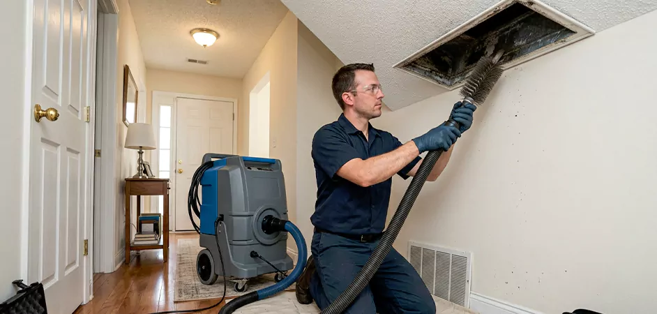 Mold-Affected Duct Deep Cleaning in Leander