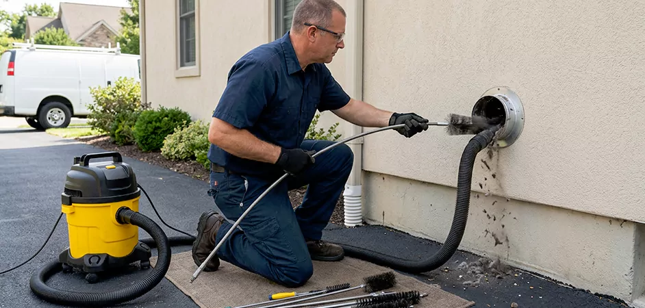 Eco Friendly Commercial Dryer Vent Cleaning in Leander