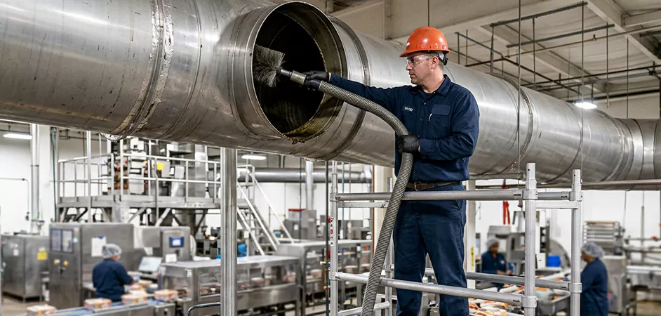 Food Processing Facility Duct Cleaning in Leander