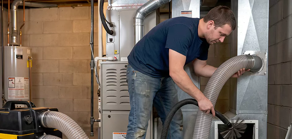 Negative Pressure Duct Cleaning for Large and Long Duct Systems in Leander
