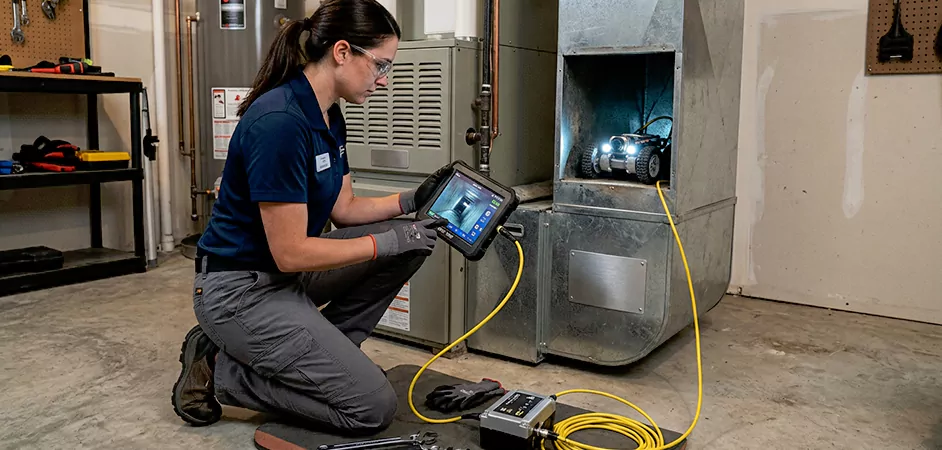 Robotic Duct Inspection in Leander
