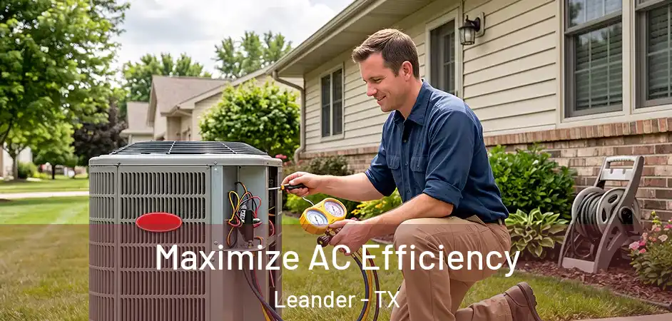 Maximize AC Efficiency Leander - TX